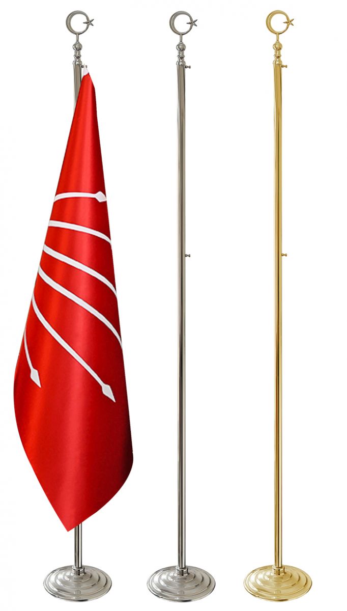 CHP Logolu Makam Bayra�� - TELALI MAKAM BAYRA�I