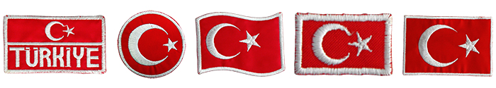 Dokuma T�rk Bayra�� Ebat ve �e�itleri